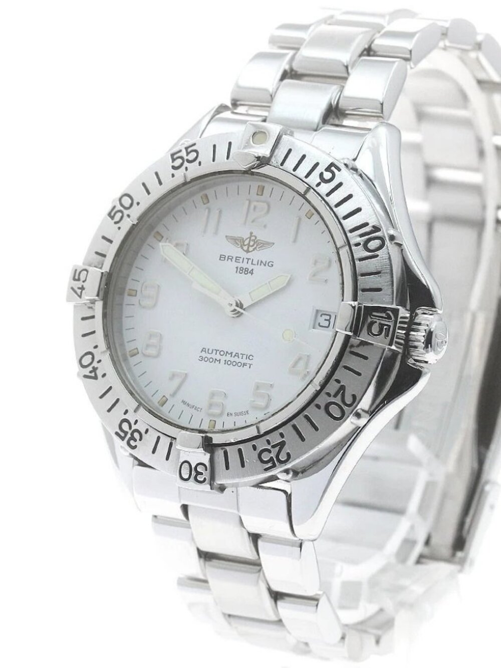 BREITLING Colt A17035 Date white Dial Automatic Men's Watch_879001